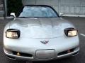 2002 Light Pewter Metallic Chevrolet Corvette Coupe  photo #5