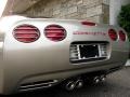 2002 Light Pewter Metallic Chevrolet Corvette Coupe  photo #9