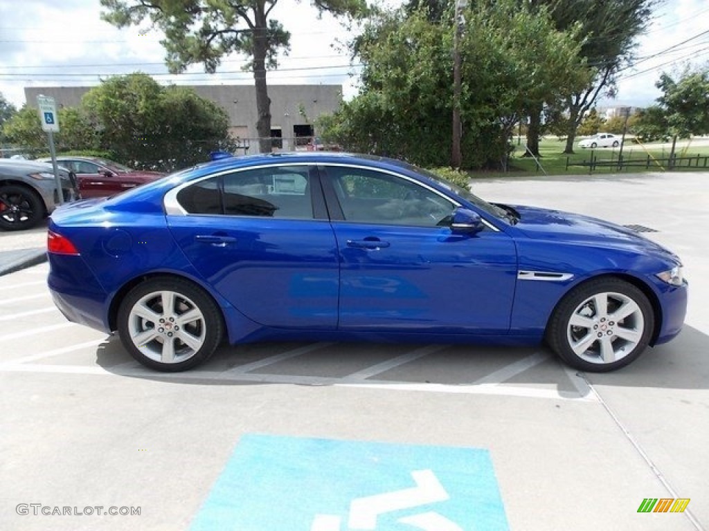 Caesium Blue 2017 Jaguar XE 25t Premium Exterior Photo #115964850