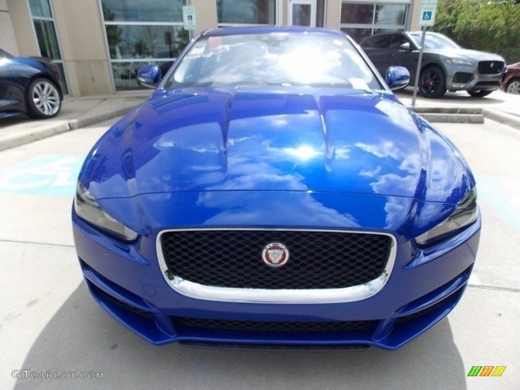 Caesium Blue 2017 Jaguar XE 25t Premium Exterior Photo #115964946
