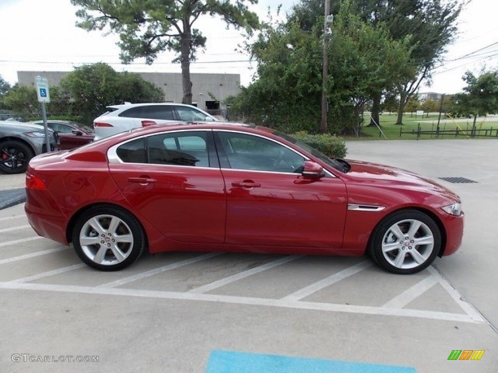 Italian Racing Red 2017 Jaguar XE 25t Prestige Exterior Photo #115965120