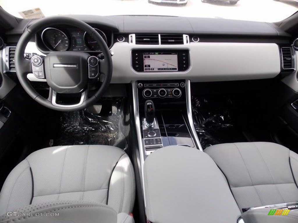 2016 Range Rover Sport HSE - Indus Silver Metallic / Ebony/Ebony photo #4