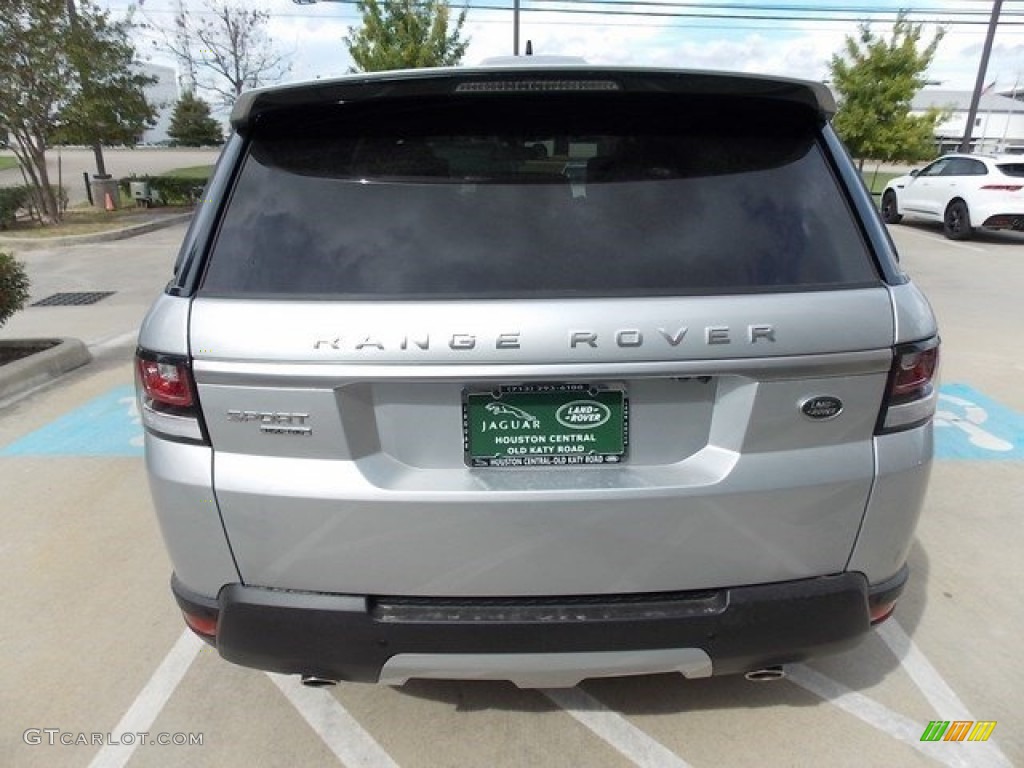 2016 Range Rover Sport HSE - Indus Silver Metallic / Ebony/Ebony photo #8