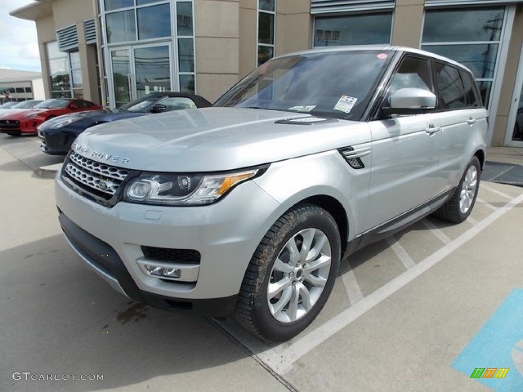 2016 Range Rover Sport HSE - Indus Silver Metallic / Ebony/Ebony photo #11