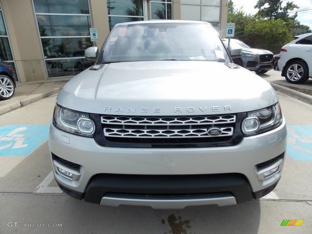 2016 Range Rover Sport HSE - Indus Silver Metallic / Ebony/Ebony photo #12