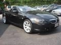 Jet Black - 6 Series 645i Convertible Photo No. 8