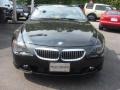 Jet Black - 6 Series 645i Convertible Photo No. 9