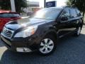 2011 Crystal Black Silica Subaru Outback 2.5i Premium Wagon  photo #2