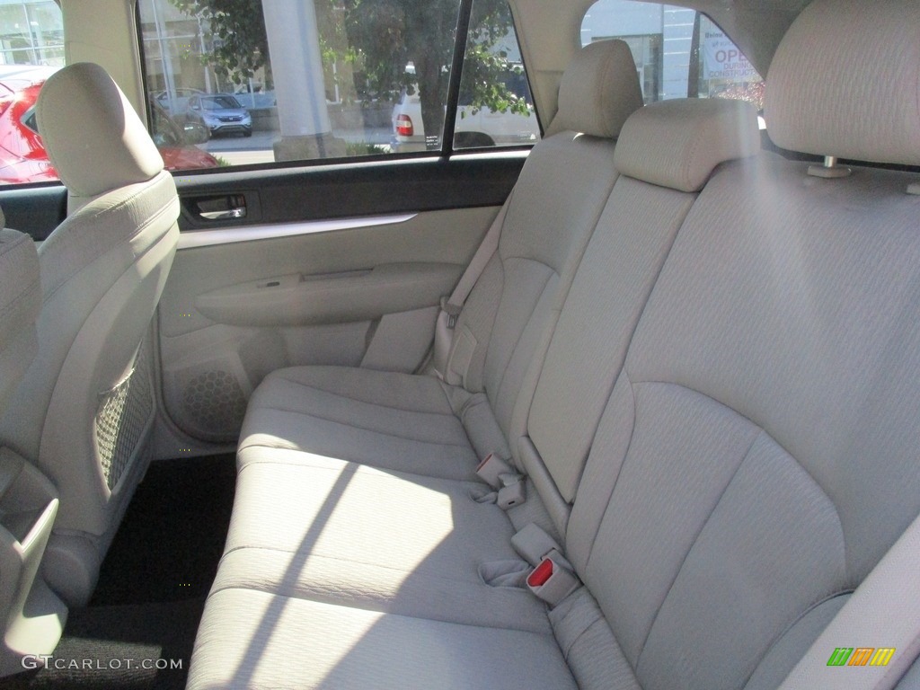 2011 Outback 2.5i Premium Wagon - Crystal Black Silica / Warm Ivory photo #20