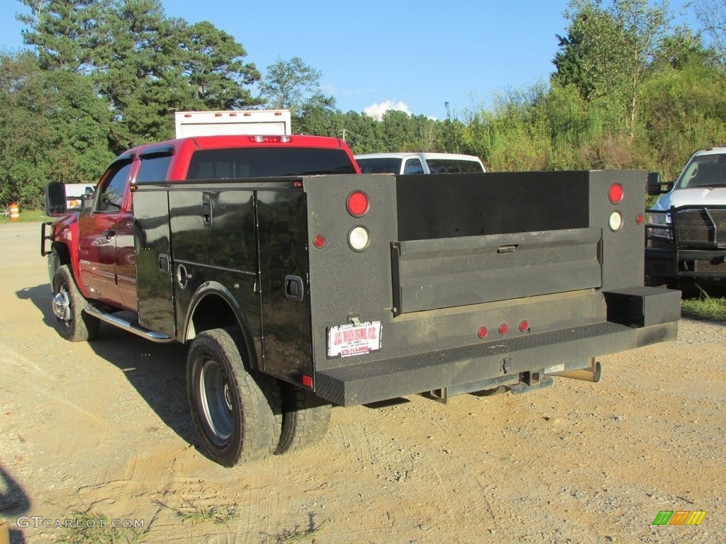 2013 Silverado 3500HD LT Crew Cab 4x4 - Victory Red / Ebony photo #7