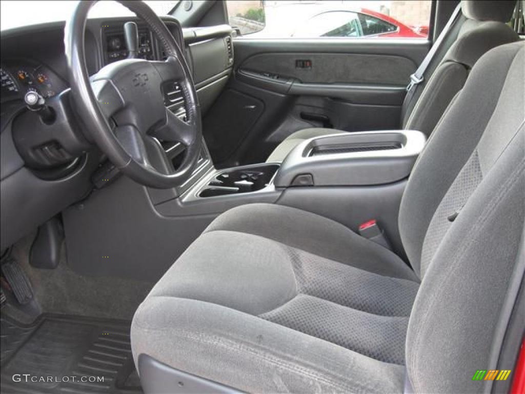2003 Silverado 1500 LS Extended Cab 4x4 - Victory Red / Dark Charcoal photo #7