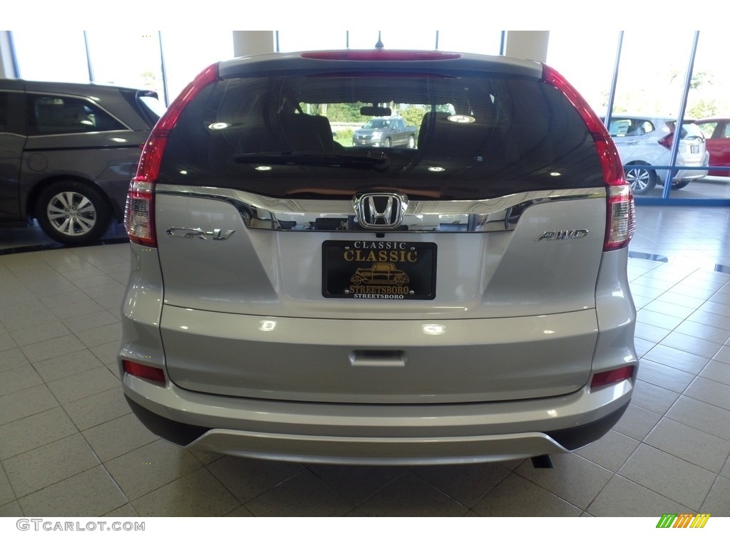 2016 CR-V EX AWD - Alabaster Silver Metallic / Black photo #4