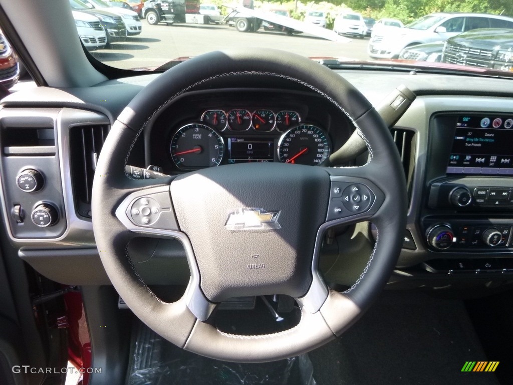 2017 Silverado 1500 LT Crew Cab 4x4 - Siren Red Tintcoat / Jet Black photo #17