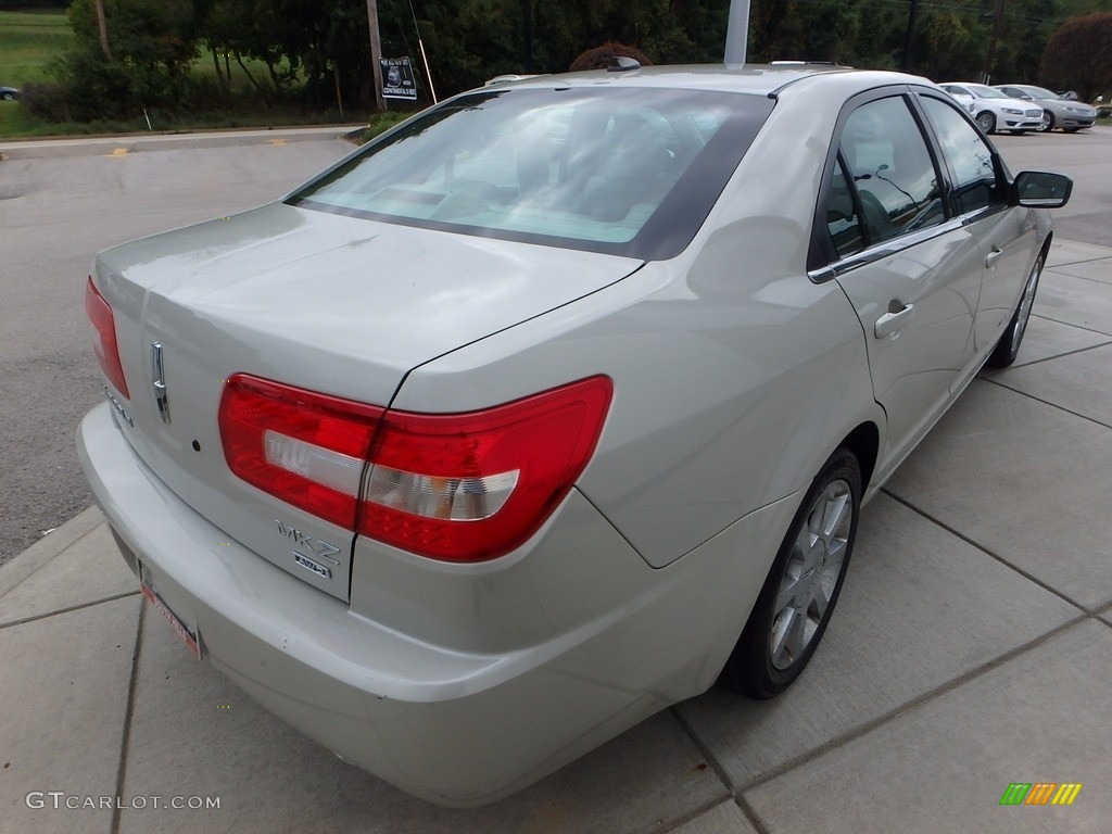 2007 MKZ AWD Sedan - Light Sage Metallic / Light Stone photo #5