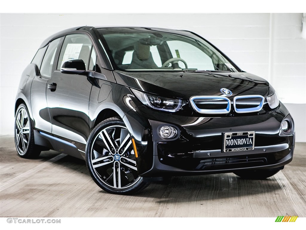 Fluid Black 2017 BMW i3 with Range Extender Exterior Photo #115972363