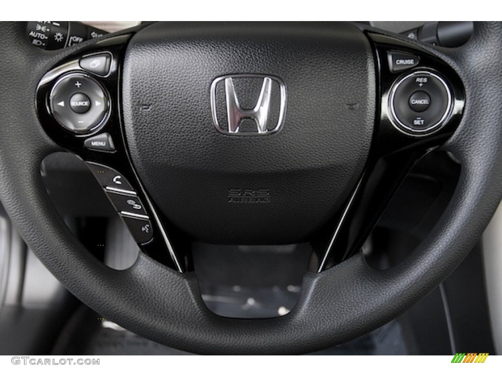 2017 Accord EX Sedan - Modern Steel Metallic / Black photo #10