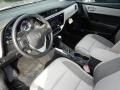 Steel Gray 2017 Toyota Corolla LE Interior Color
