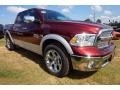 2017 Delmonico Red Pearl Ram 1500 Laramie Crew Cab  photo #4