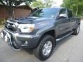 2013 Magnetic Gray Metallic Toyota Tacoma V6 SR5 Double Cab 4x4  photo #1
