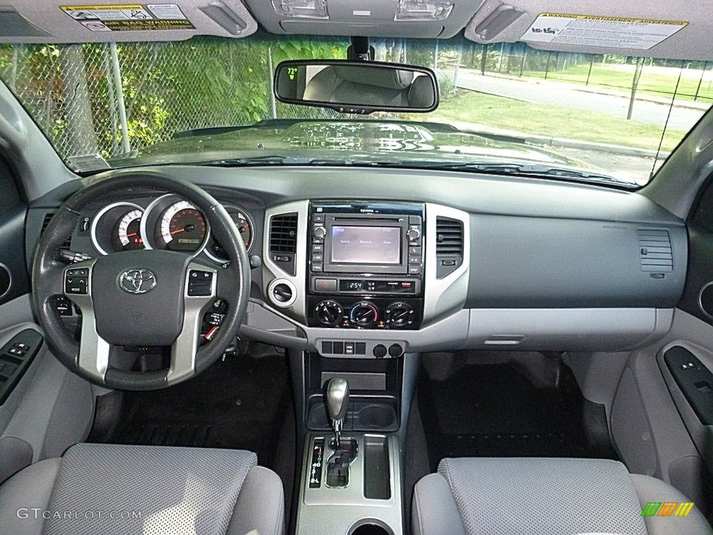 2013 Tacoma V6 SR5 Double Cab 4x4 - Magnetic Gray Metallic / Graphite photo #22