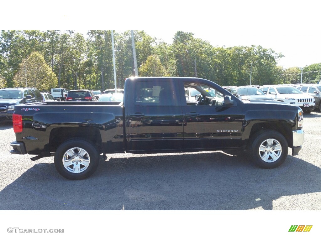 2016 Silverado 1500 LT Crew Cab 4x4 - Black / Jet Black photo #5