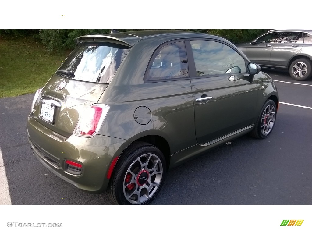 2013 500 Sport - Verde Oliva (Olive Green) / Sport Marrone/Grigio/Nero (Brown/Gray/Black) photo #6