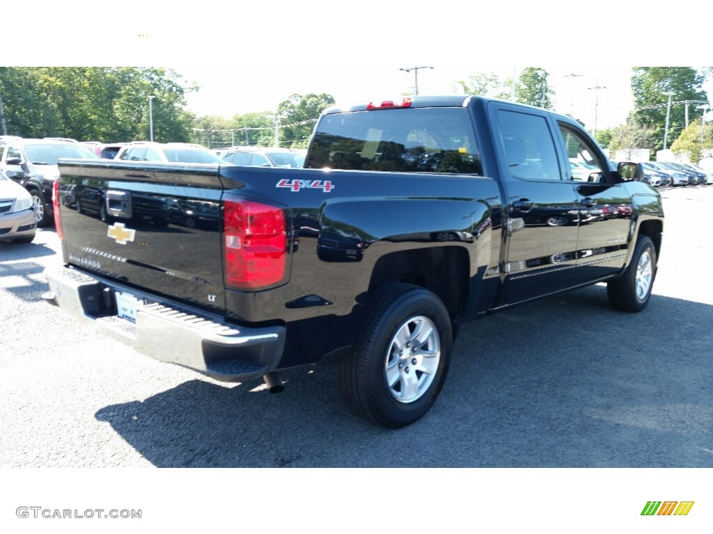 2016 Silverado 1500 LT Crew Cab 4x4 - Black / Jet Black photo #7