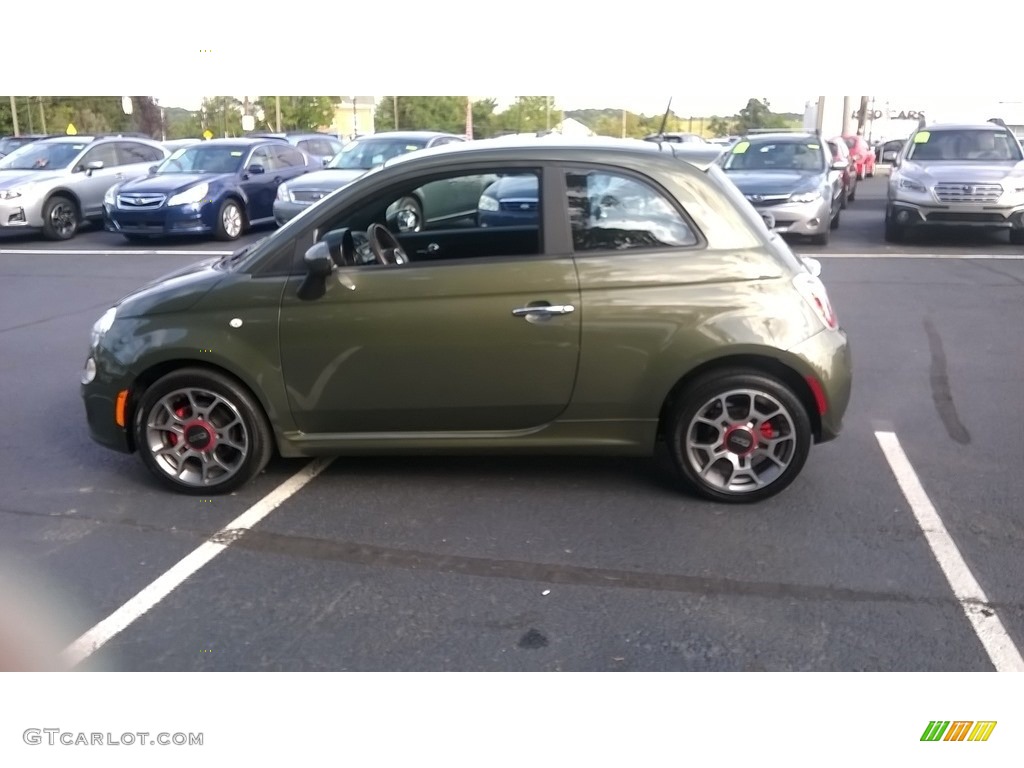 2013 500 Sport - Verde Oliva (Olive Green) / Sport Marrone/Grigio/Nero (Brown/Gray/Black) photo #9