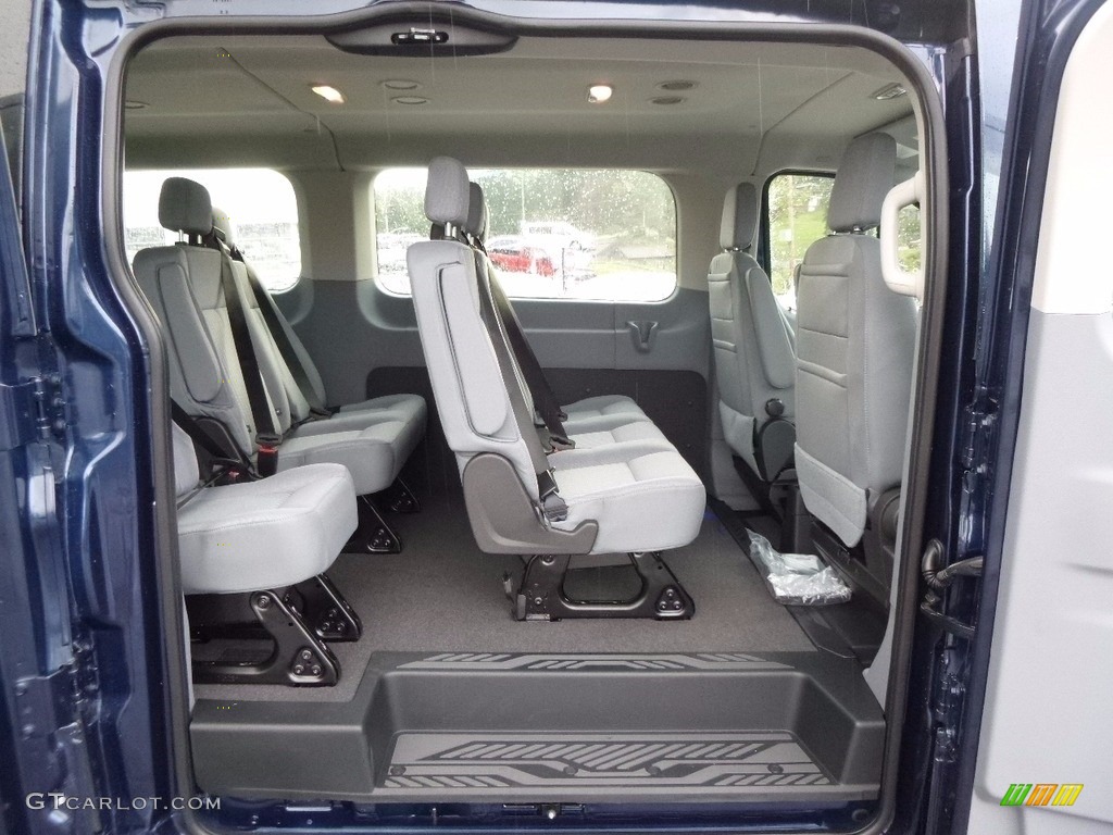 Pewter Interior 2017 Ford Transit Wagon XL 350 LR Long Photo #115981754