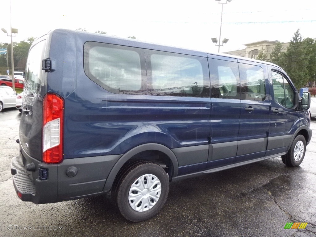 Blue Jeans 2017 Ford Transit Wagon XL 350 LR Long Exterior Photo #115981778