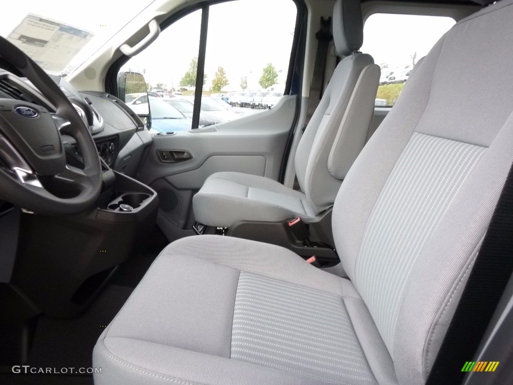 Pewter Interior 2017 Ford Transit Wagon XL 350 LR Long Photo #115981931