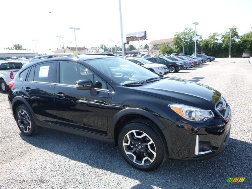 2016 Crosstrek 2.0i Limited - Crystal Black Silica / Black photo #1