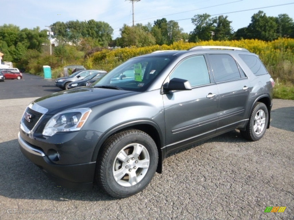 2011 Acadia SLE AWD - Cyber Gray Metallic / Ebony photo #1