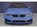 2017 Yas Marina Blue Metallic BMW M3 Sedan  photo #2