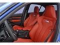 Sakhir Orange/Black Front Seat Photo for 2017 BMW M3 #115984742