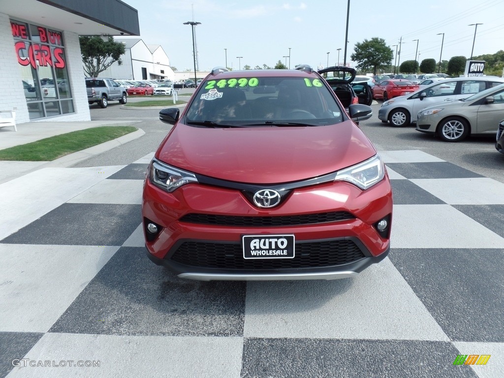 2016 RAV4 SE - Barcelona Red Metallic / Black photo #2