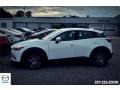 2017 Crystal White Pearl Mica Mazda CX-3 Touring  photo #2