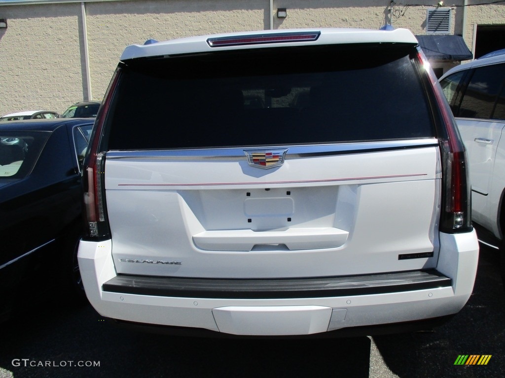 2016 Escalade Platinum 4WD - Crystal White Tricoat / Tuscan Brown photo #8