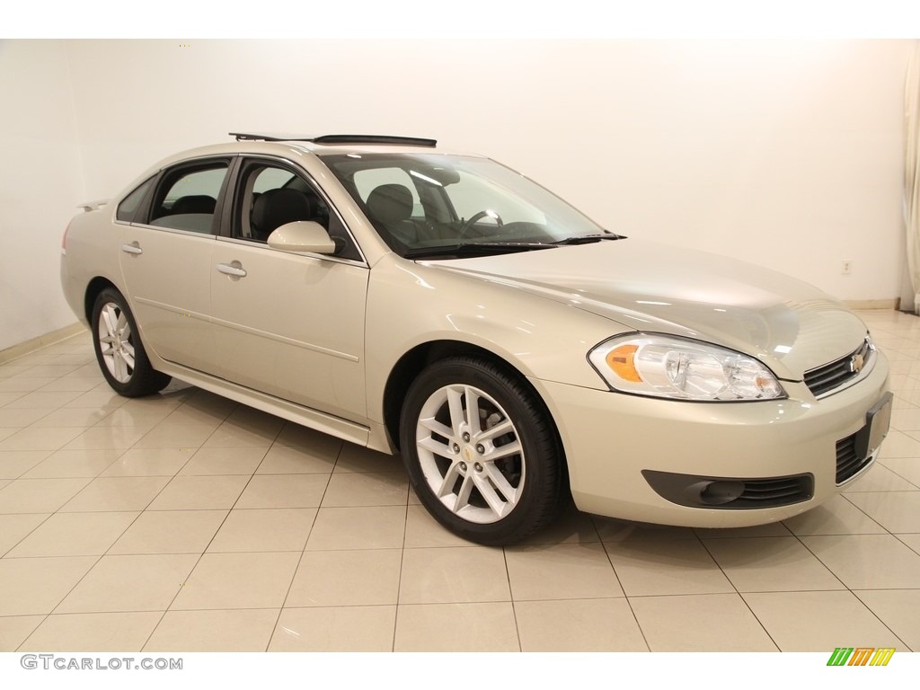 2010 Impala LTZ - Gold Mist Metallic / Ebony photo #1