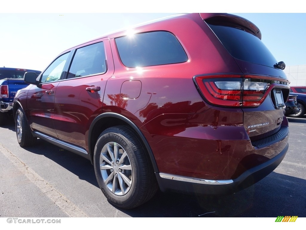 2017 Durango SXT - Octane Red Pearl / Black photo #2