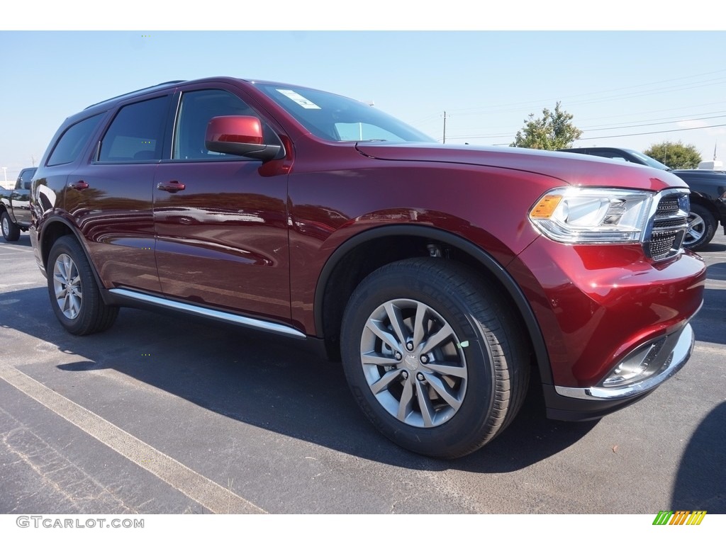 Octane Red Pearl 2017 Dodge Durango SXT Exterior Photo #115987556