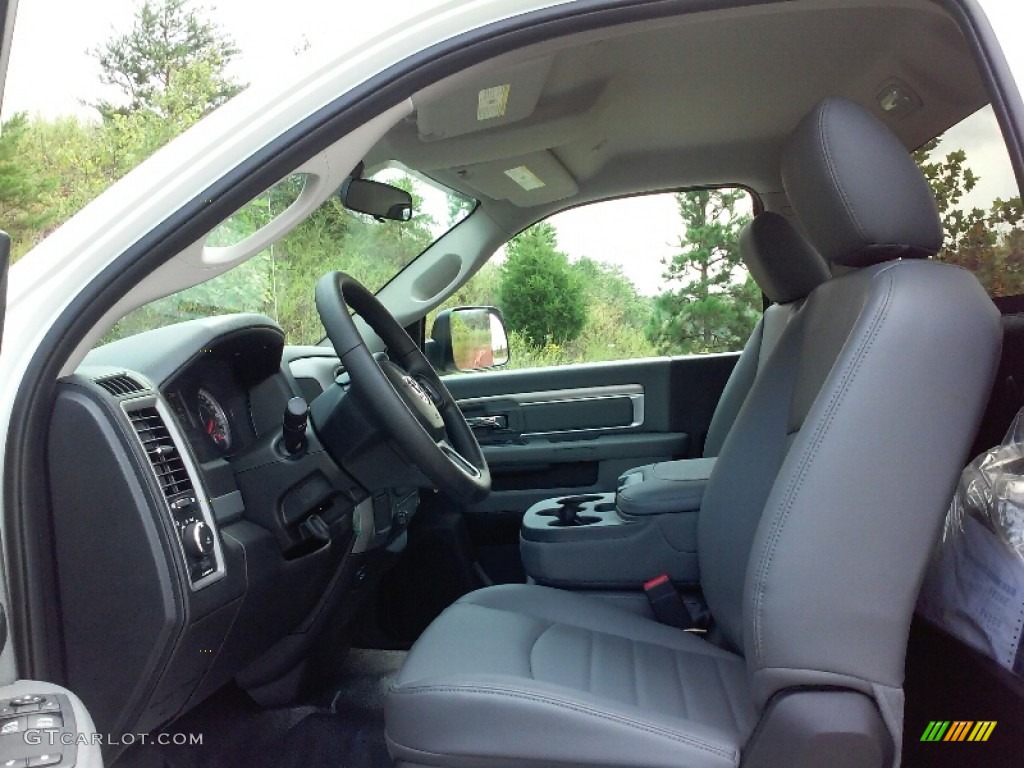 Black/Diesel Gray Interior 2017 Ram 4500 Tradesman Regular Cab Chassis Photo #115988270