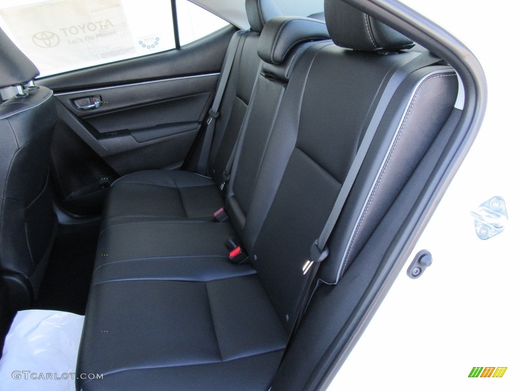 2017 Toyota Corolla XLE Rear Seat Photos