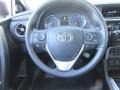 Black 2017 Toyota Corolla XLE Steering Wheel