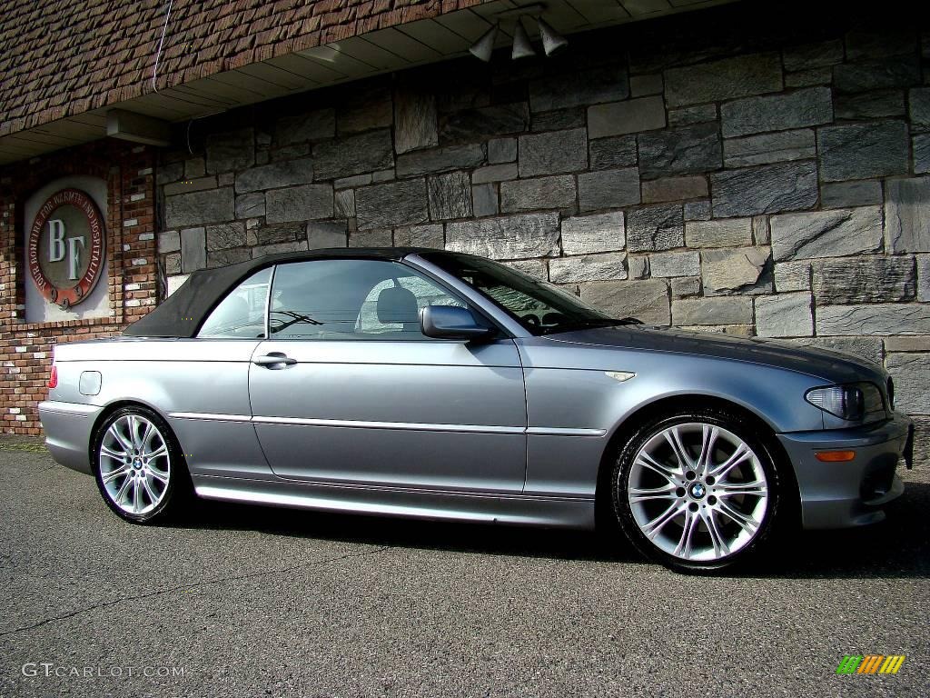 2004 3 Series 330i Convertible - Silver Grey Metallic / Sand photo #4