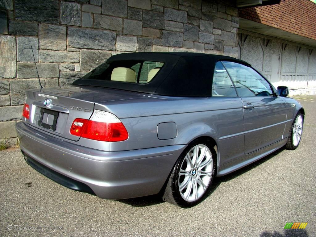 2004 3 Series 330i Convertible - Silver Grey Metallic / Sand photo #6