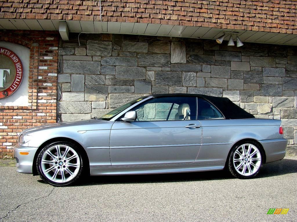 2004 3 Series 330i Convertible - Silver Grey Metallic / Sand photo #13