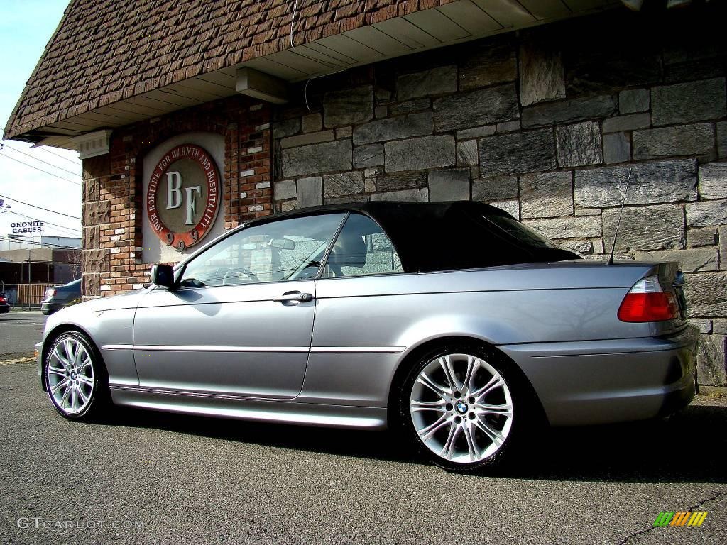 2004 3 Series 330i Convertible - Silver Grey Metallic / Sand photo #14