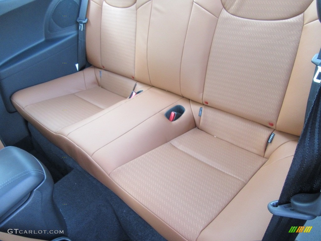 2016 Hyundai Genesis Coupe 3.8 Ultimate Rear Seat Photo #115990169