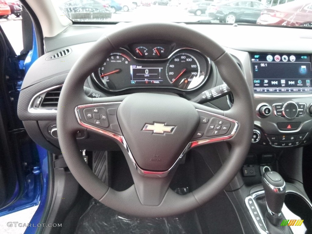 2017 Chevrolet Cruze LT Jet Black Steering Wheel Photo #115990241